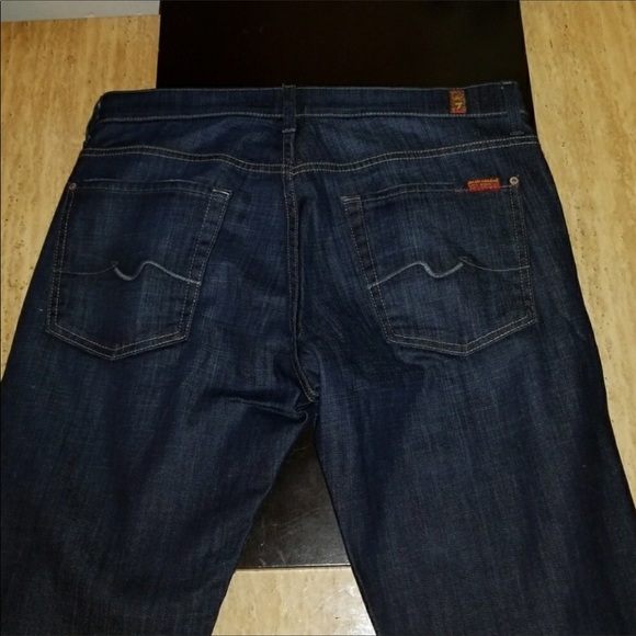 7 For All Mankind Austyn Los Angeles Dark Jeans - Picture 3 of 6